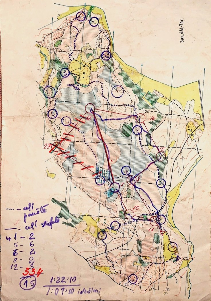 Kurveģis 1973.g Rukšāns - Limbēna skrējiens - 1